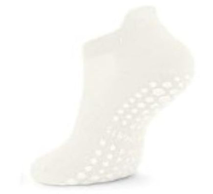 Pilates Non-Slip Grip Socks – Breathable Cotton Yoga & Fitness Socks