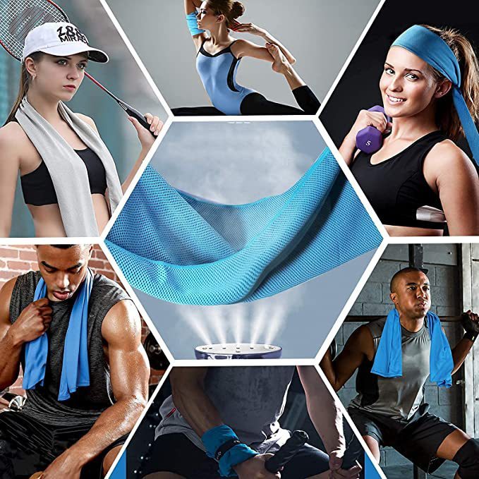 Ice-Cold Cooling Towel – Instant Chill for Outdoor & Sports