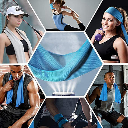 Ice-Cold Cooling Towel – Instant Chill for Outdoor & Sports