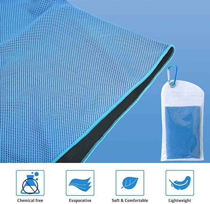Ice-Cold Cooling Towel – Instant Chill for Outdoor & Sports