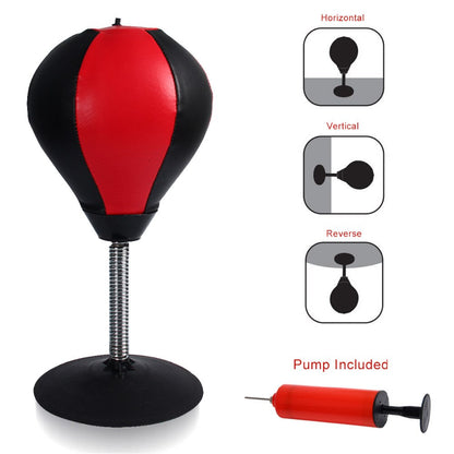 Stress Reliever Mini Punching Bag – Desk Stress Ball Alternative