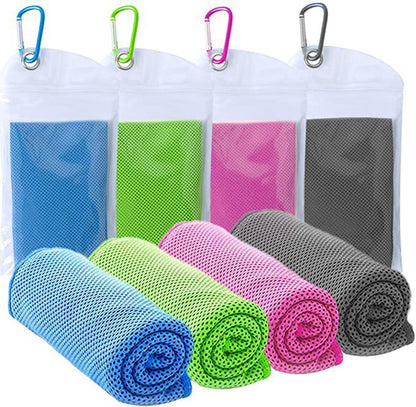 Ice-Cold Cooling Towel – Instant Chill for Outdoor & Sports
