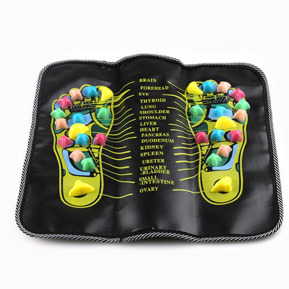 Foot Pain Relief Massager Mat – Acupressure Stone Therapy