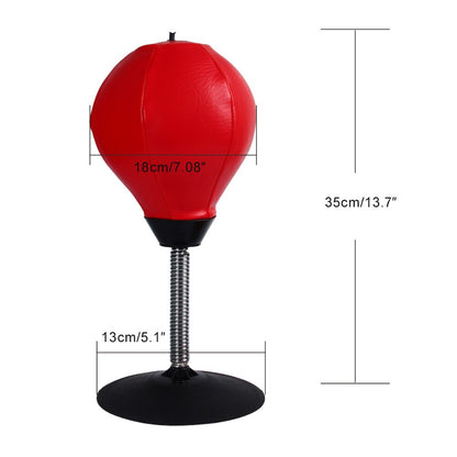 Stress Reliever Mini Punching Bag – Desk Stress Ball Alternative